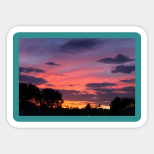 Sunset Sky Sticker